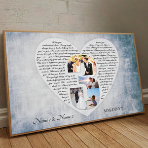 Love That Lasts Forever – A Personalized Love Poster for Couples - 89Prints