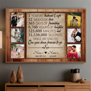 Our Love Story – A Beautiful Journey Together in a Personalized Poster - 89Prints