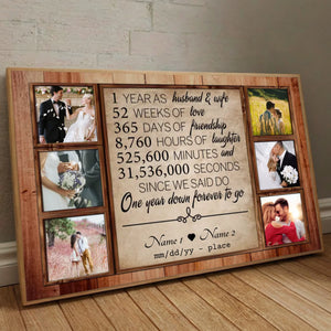 Our Love Story – A Beautiful Journey Together in a Personalized Poster - 89Prints