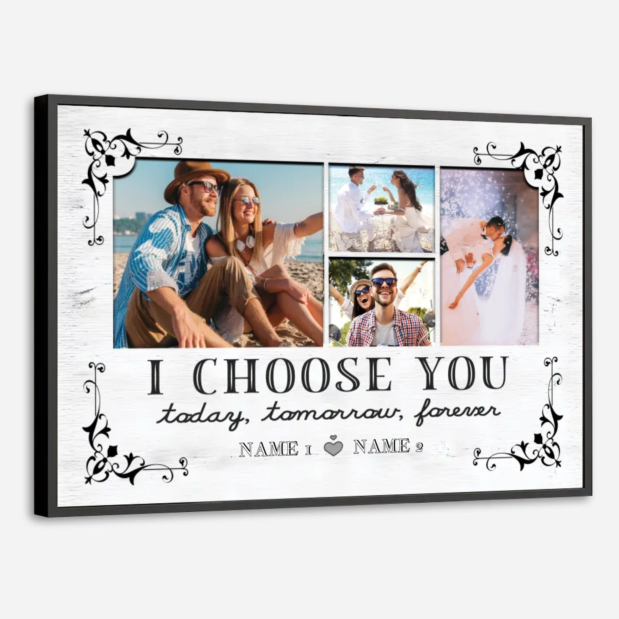 Customizable Wedding Poster – “I Choose You” – A Celebration of Forever Love - 89Prints