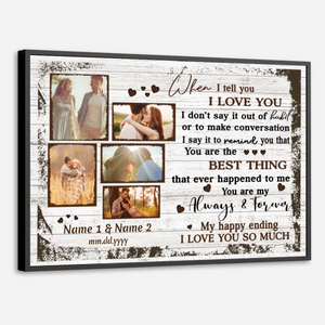 Customizable Wedding Gift – Always and Forever Love | 89Prints