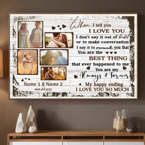 Customizable Wedding Gift – Always and Forever Love | 89Prints
