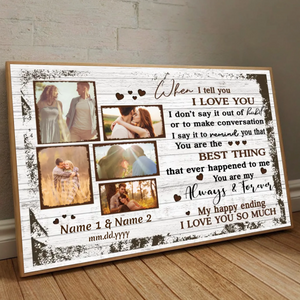 Customizable Wedding Gift – Always and Forever Love | 89Prints
