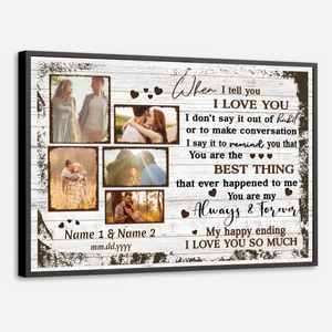 Customizable Wedding Gift – Always and Forever Love | 89Prints