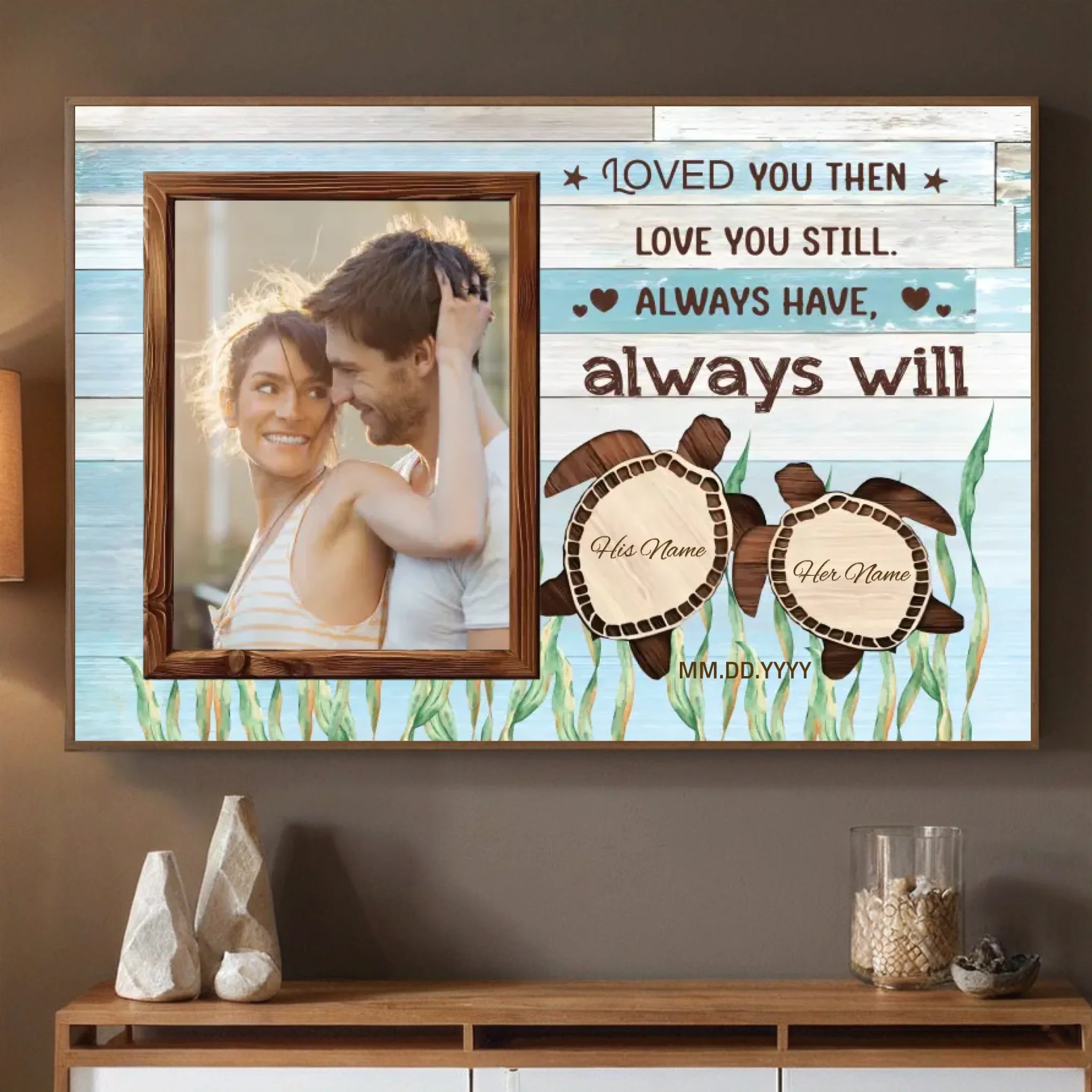 Customizable Wedding Poster: A Beautiful Keepsake to Honor Your Journey Together - 89Prints