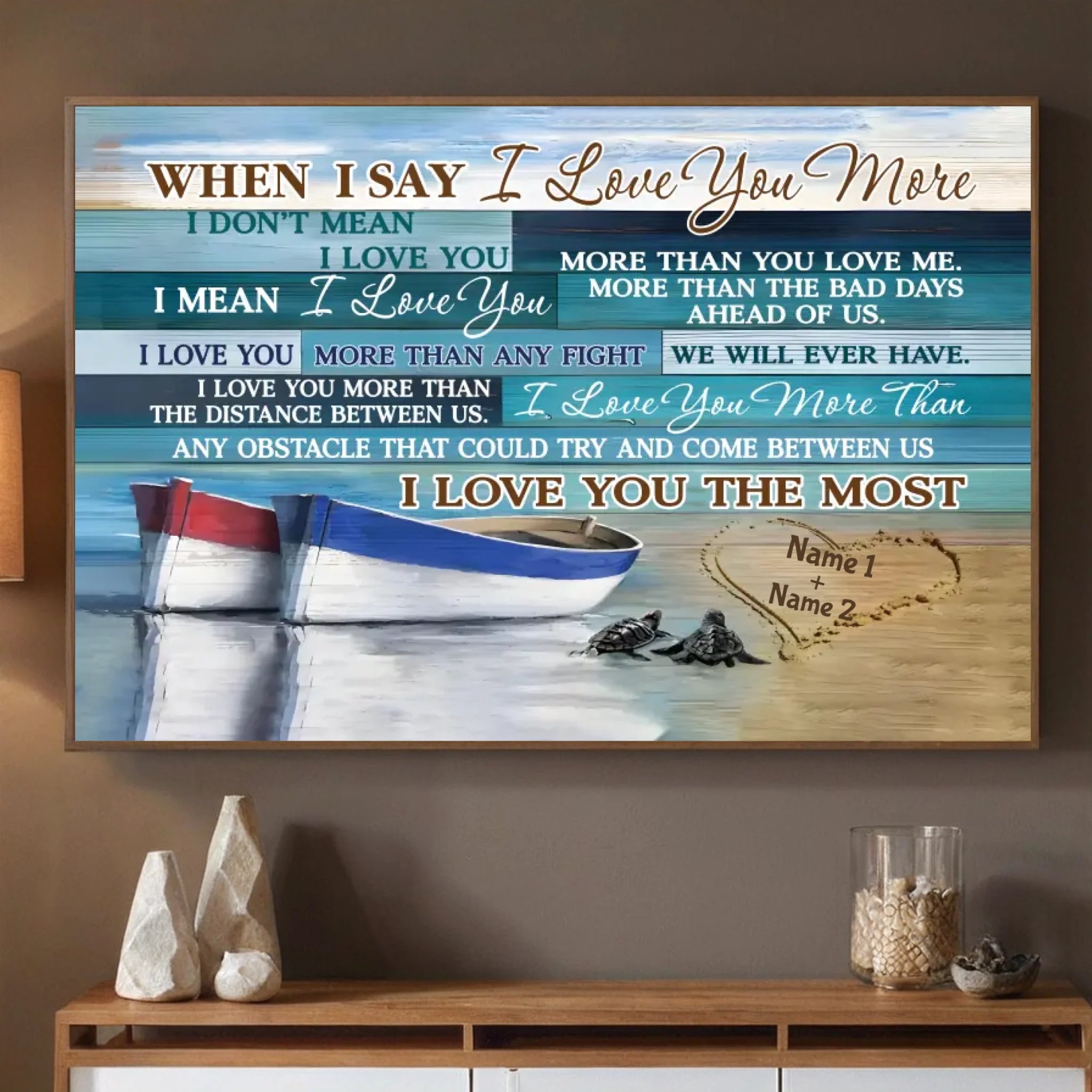 Tell Your Unique Love Story with a Personalized Wedding Poster – Fully Customizable - 89Prints