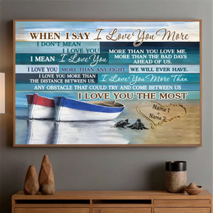 Tell Your Unique Love Story with a Personalized Wedding Poster – Fully Customizable - 89Prints