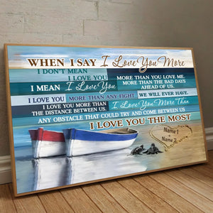 Tell Your Unique Love Story with a Personalized Wedding Poster – Fully Customizable - 89Prints