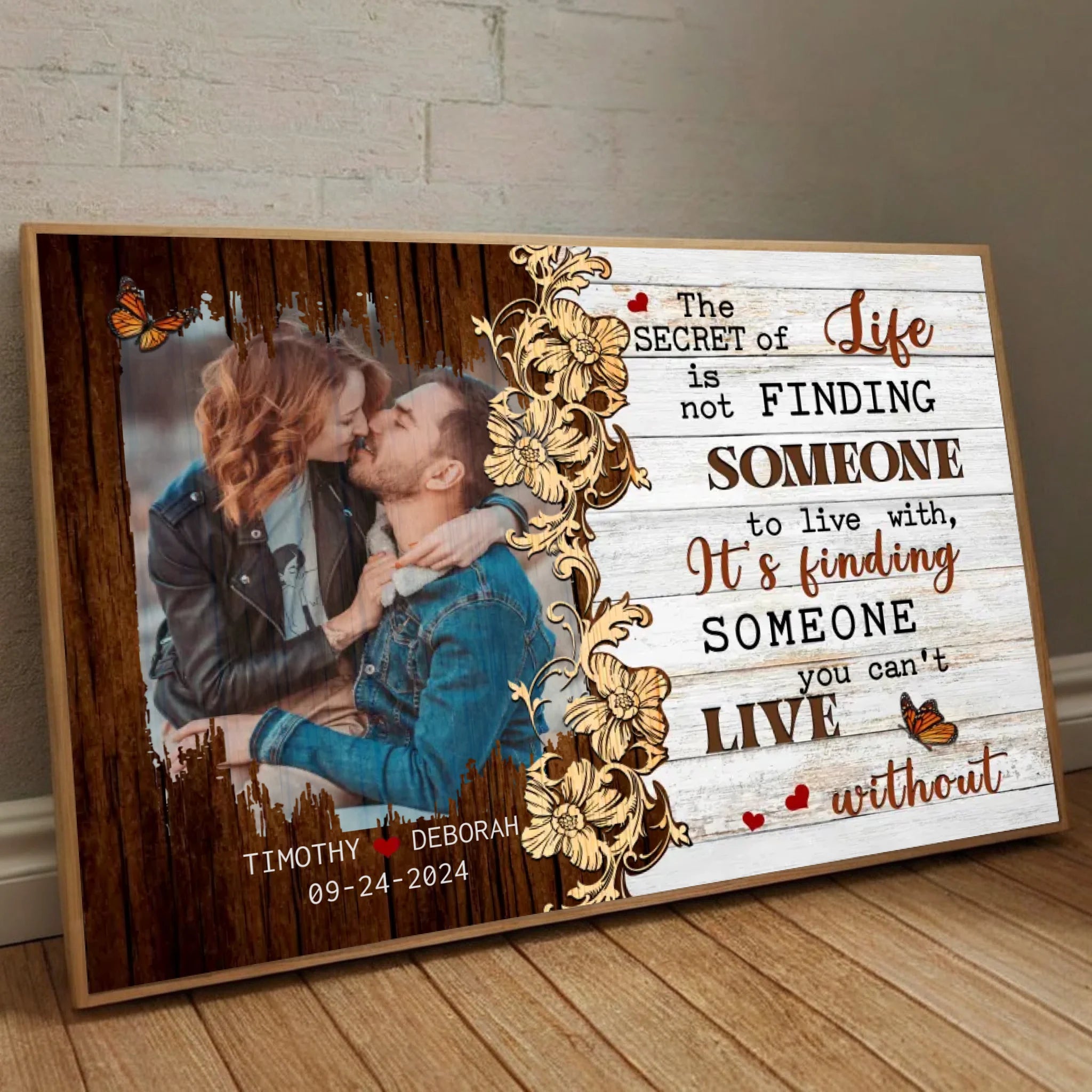 Custom Wedding Poster: Beautifully Personalized Art to Celebrate Your Big Day - 89Prints