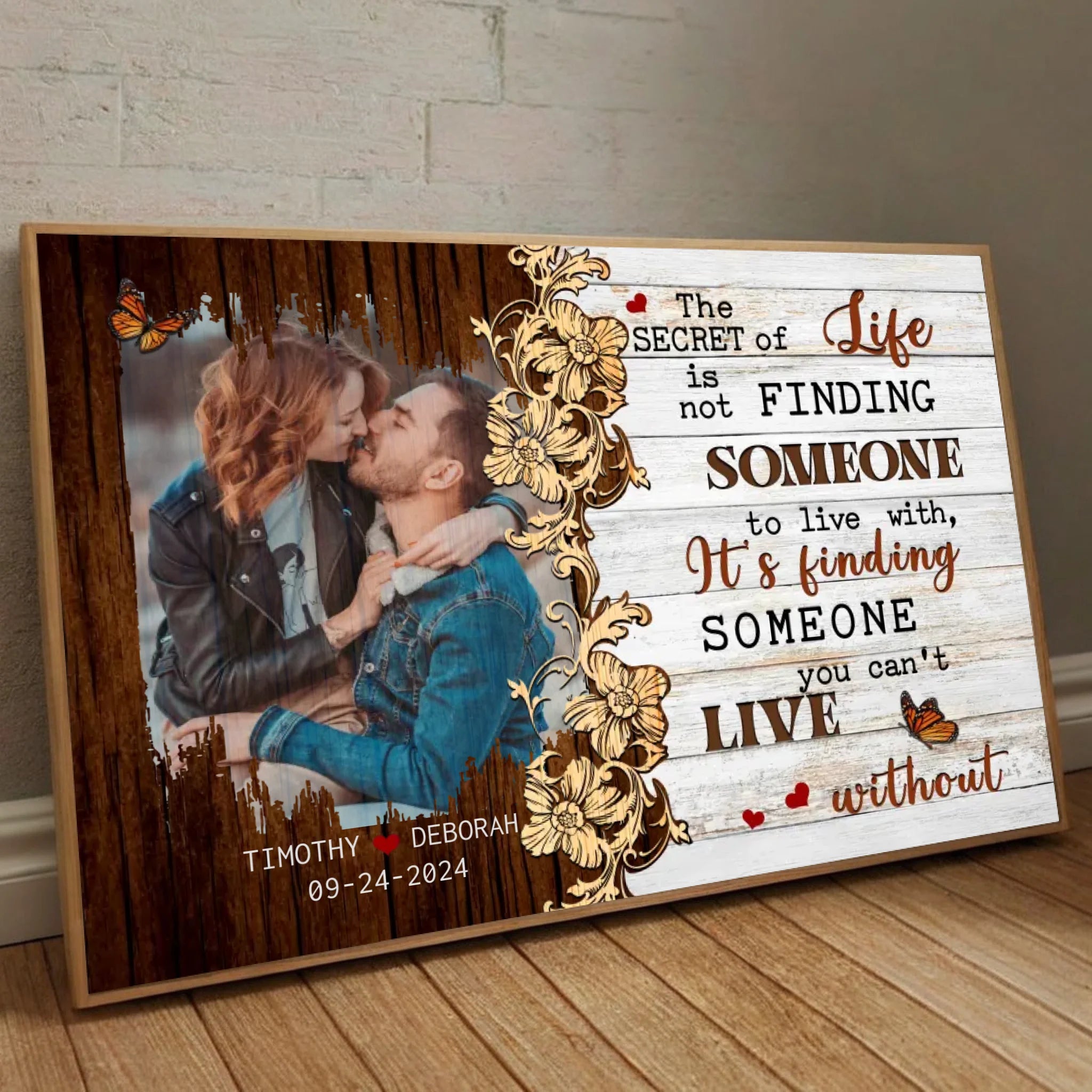 Custom Wedding Poster: Beautifully Personalized Art to Celebrate Your Big Day - 89Prints