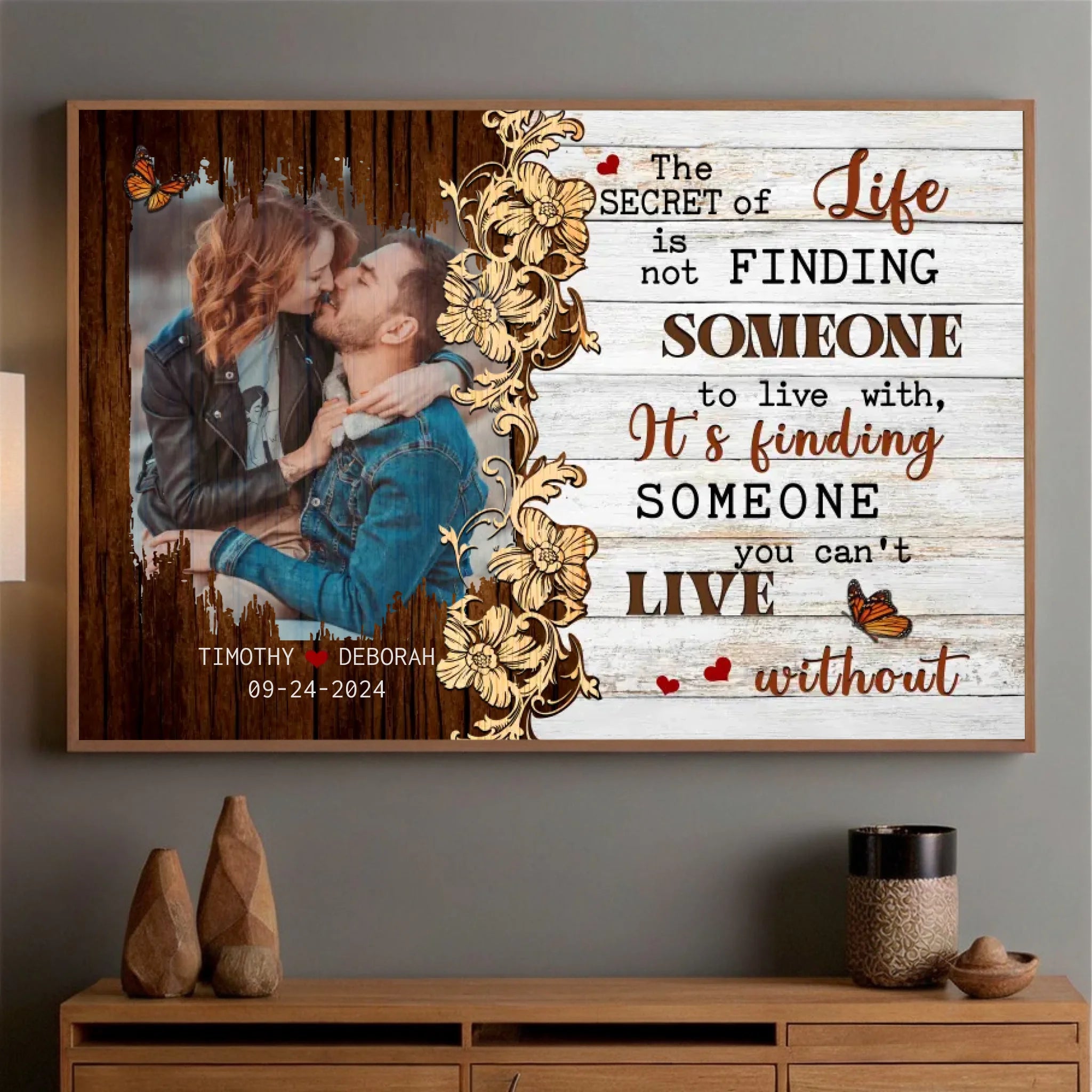 Custom Wedding Poster: Beautifully Personalized Art to Celebrate Your Big Day - 89Prints