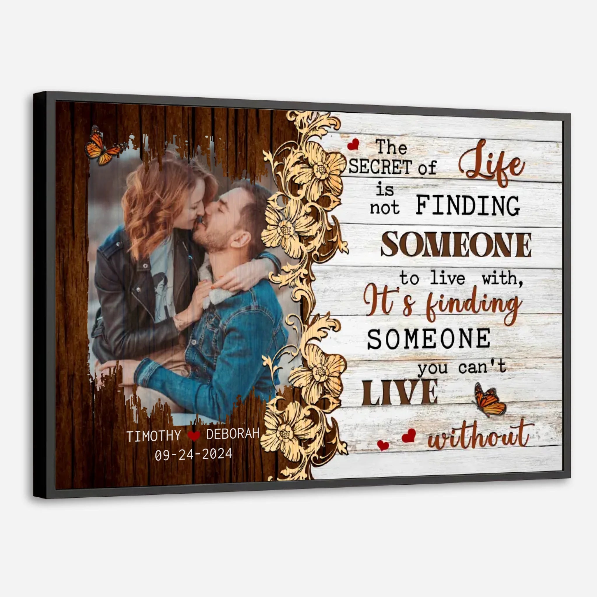 Custom Wedding Poster: Beautifully Personalized Art to Celebrate Your Big Day - 89Prints