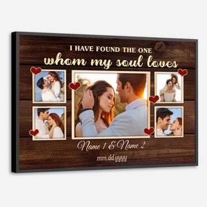 Whom My Soul Loves – Custom Wedding Poster Celebrating Your Unique Love - 89Prints