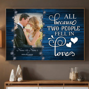 Personalized Wedding Poster: Custom Art to Celebrate Your Love Story - 89Prints