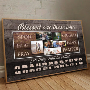 Custom Grandparents Poster – Where Love Grows and Family Begins - 89Prints