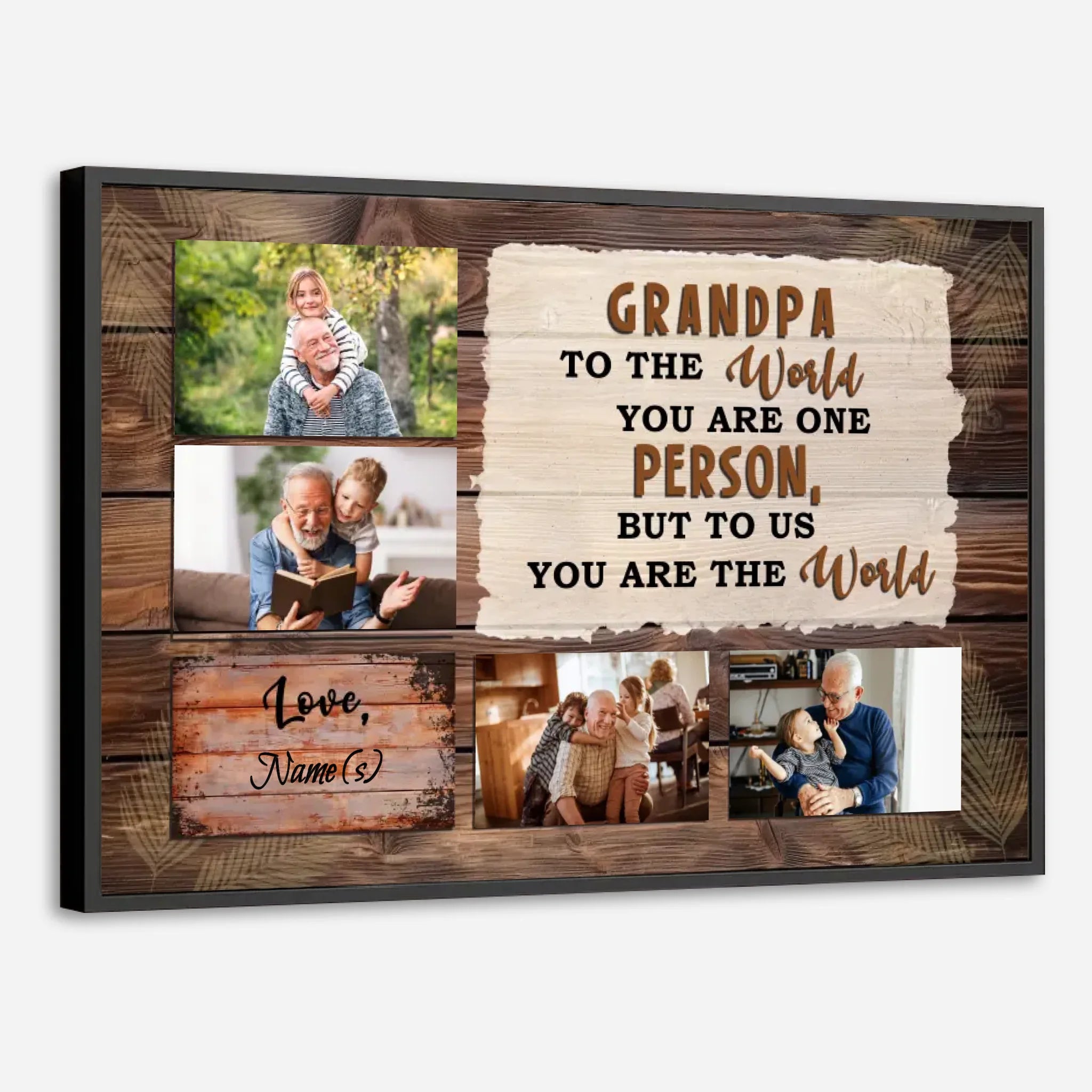 You Are Our World – Quality Personalized Poster Painting - 89Prints