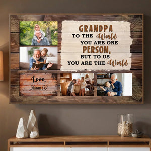 You Are Our World – Quality Personalized Poster Painting - 89Prints