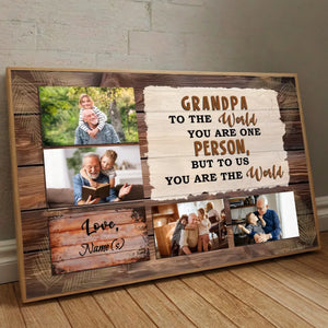 You Are Our World – Quality Personalized Poster Painting - 89Prints
