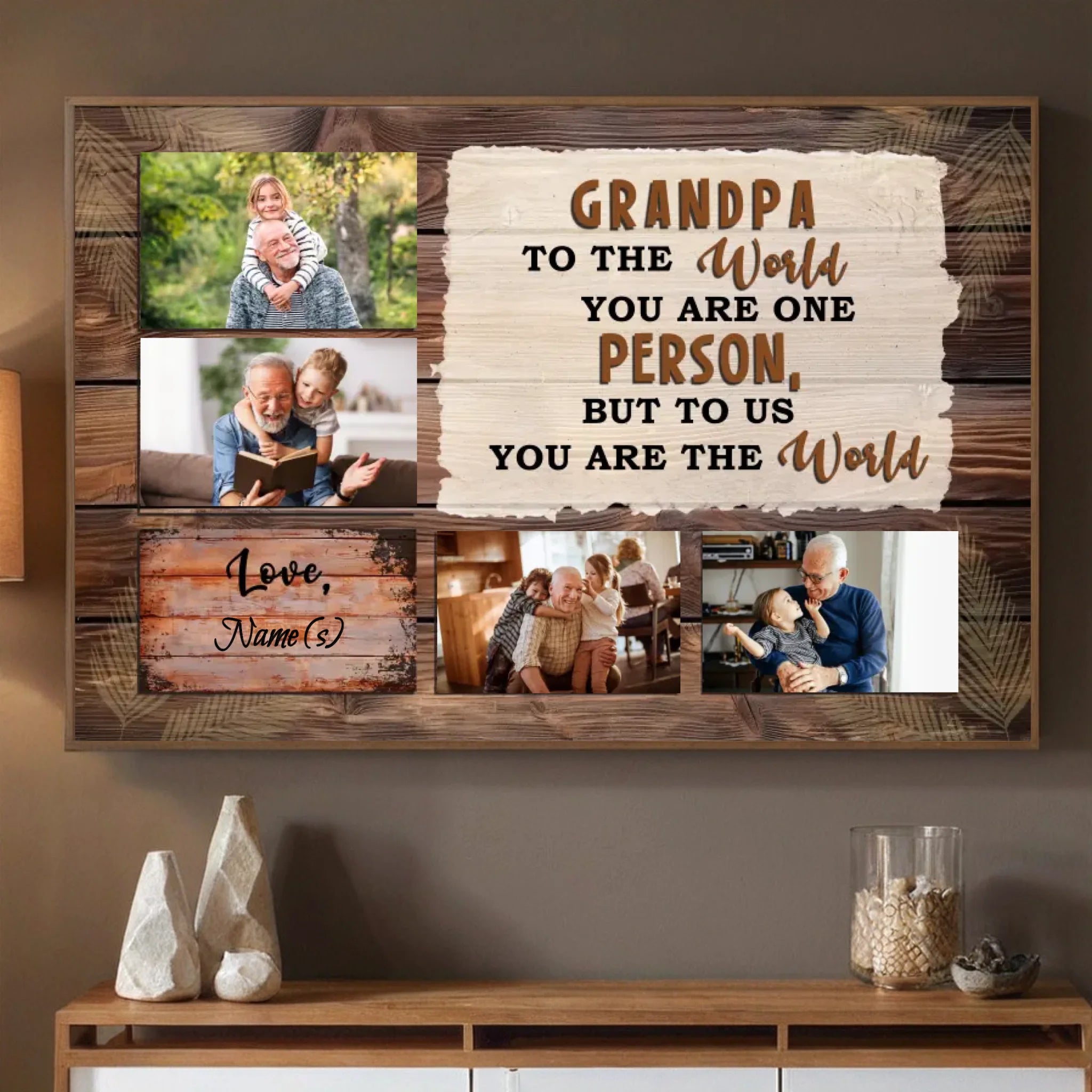 You Are Our World – Quality Personalized Poster Painting - 89Prints