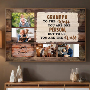 You Are Our World – Quality Personalized Poster Painting - 89Prints
