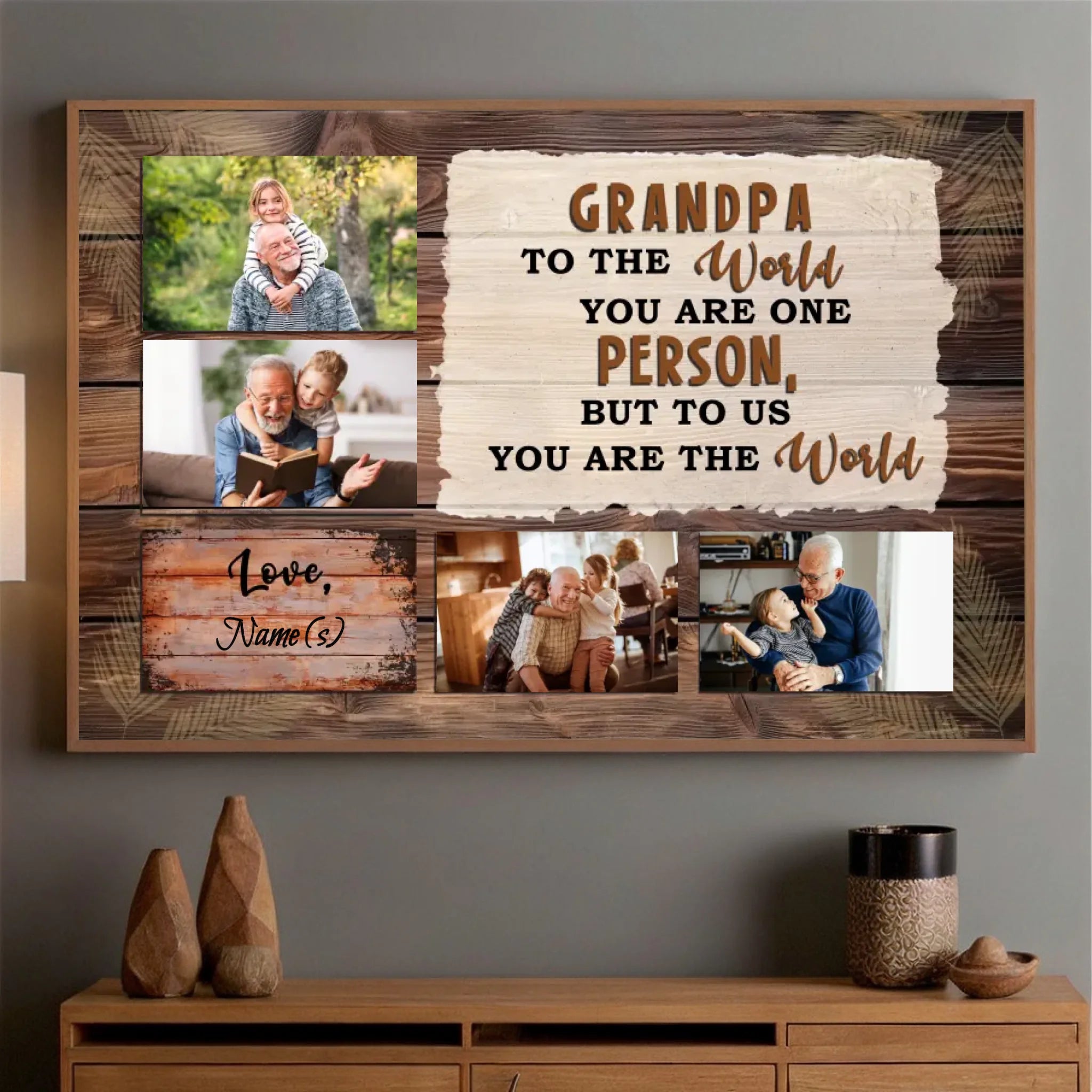 You Are Our World – Quality Personalized Poster Painting - 89Prints