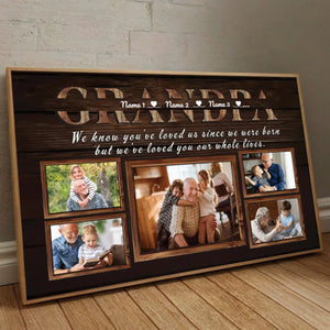 Celebrating a Lifetime of Love with Grandpa – Personalized Gift from the Heart - 89Prints