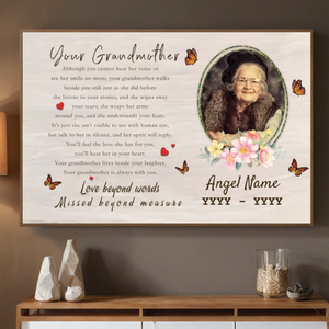 Custom Grandmother Poster – A Bond That Time Can’t Break - 89Prints