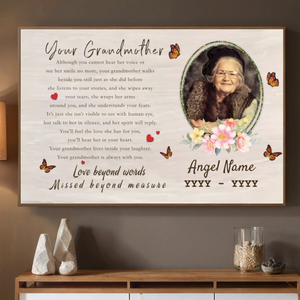 Custom Grandmother Poster – A Bond That Time Can’t Break - 89Prints