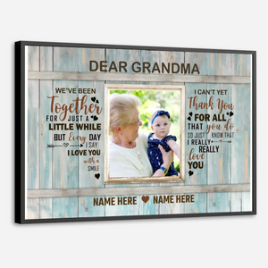 Custom Poster for Grandma – A Timeless Message of Love - 89Prints
