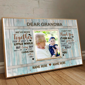 Custom Poster for Grandma – A Timeless Message of Love - 89Prints