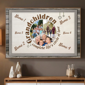 Personalized Grandchildren – A Heartwarming Tribute to Family Love - 89Prints