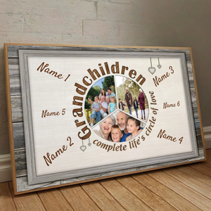 Personalized Grandchildren – A Heartwarming Tribute to Family Love - 89Prints