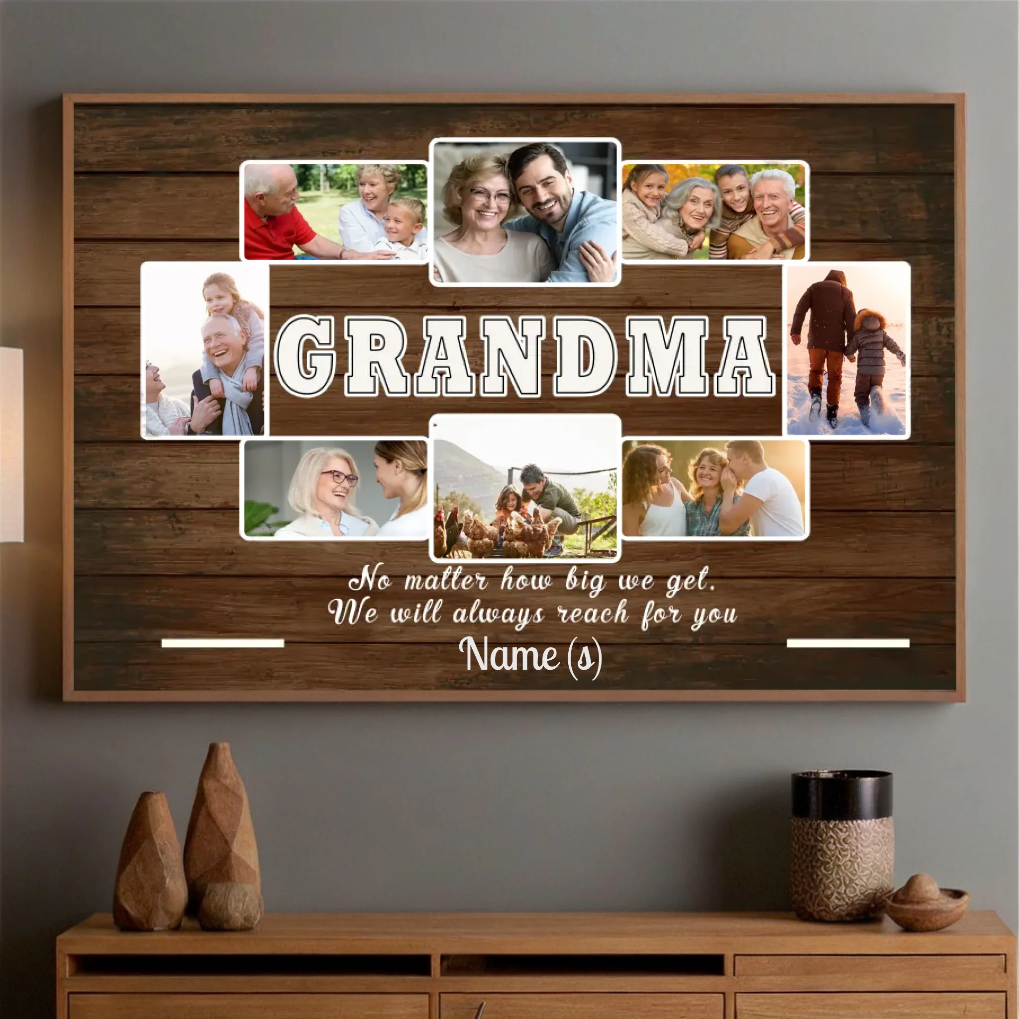 Personalized Grandma Poster – A Gift Full of Love and Meaning - 89Prints