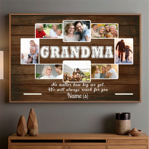 Personalized Grandma Poster – A Gift Full of Love and Meaning - 89Prints