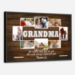 Personalized Grandma Poster – A Gift Full of Love and Meaning - 89Prints