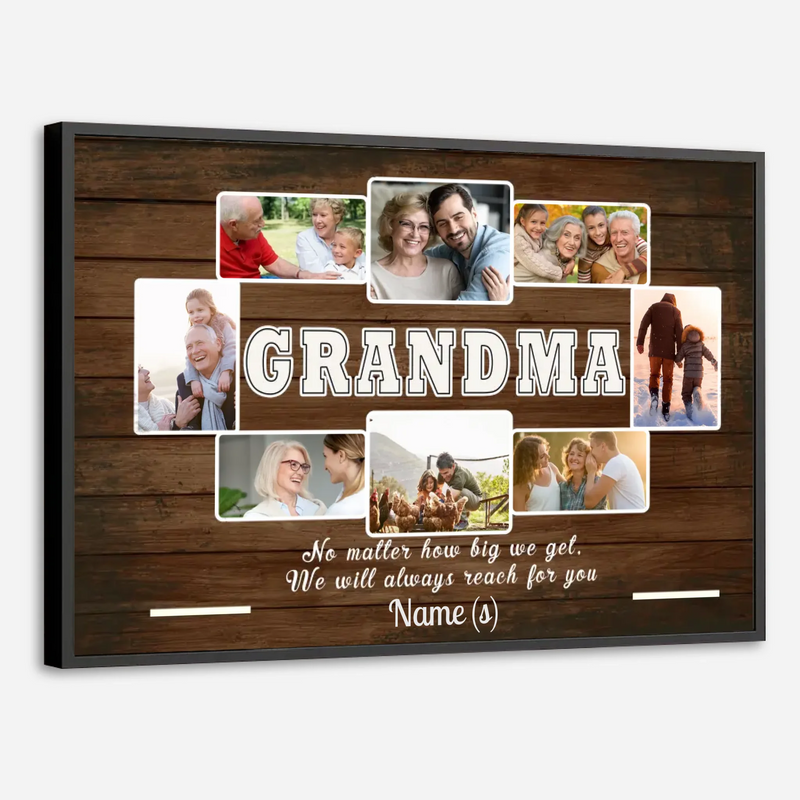 Personalized Grandma Poster – A Gift Full of Love and Meaning - 89Prints