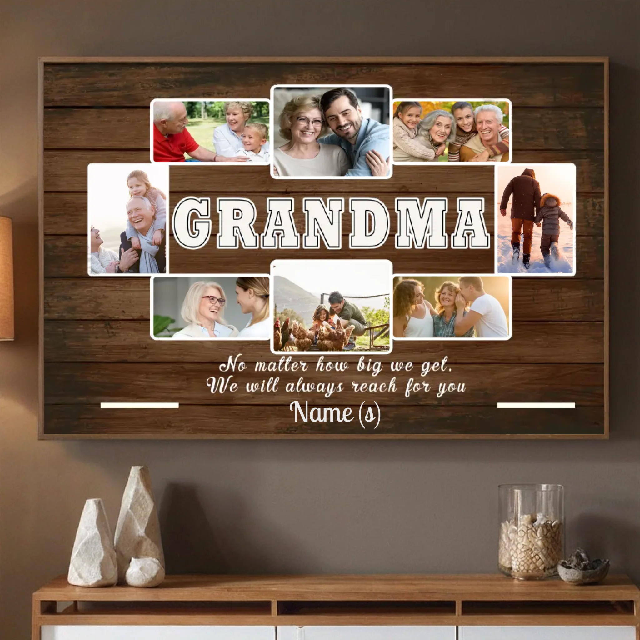 Personalized Grandma Poster – A Gift Full of Love and Meaning - 89Prints