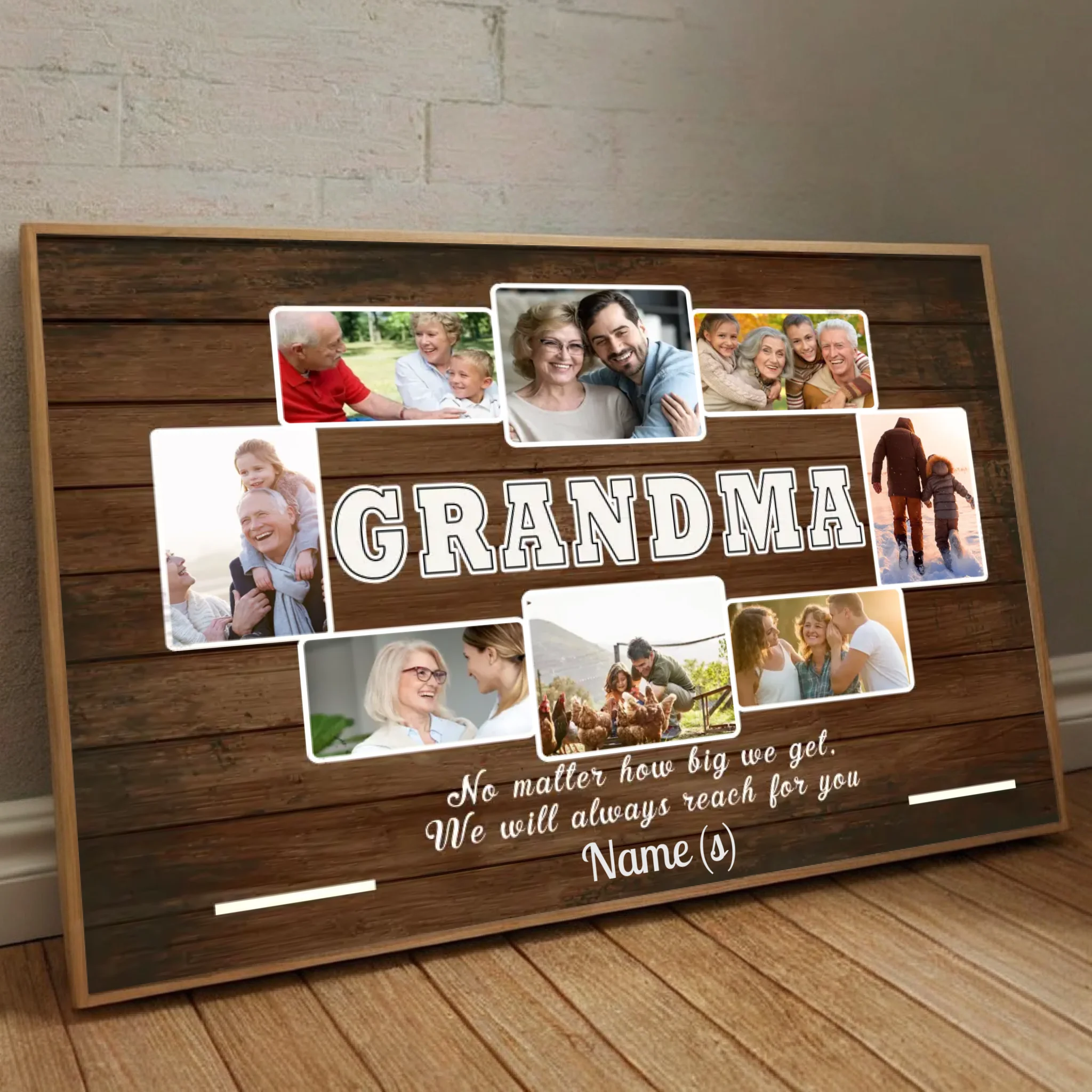 Personalized Grandma Poster – A Gift Full of Love and Meaning - 89Prints