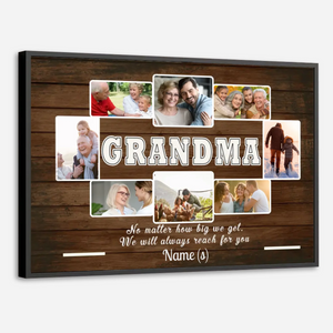 Personalized Grandma Poster – A Gift Full of Love and Meaning - 89Prints