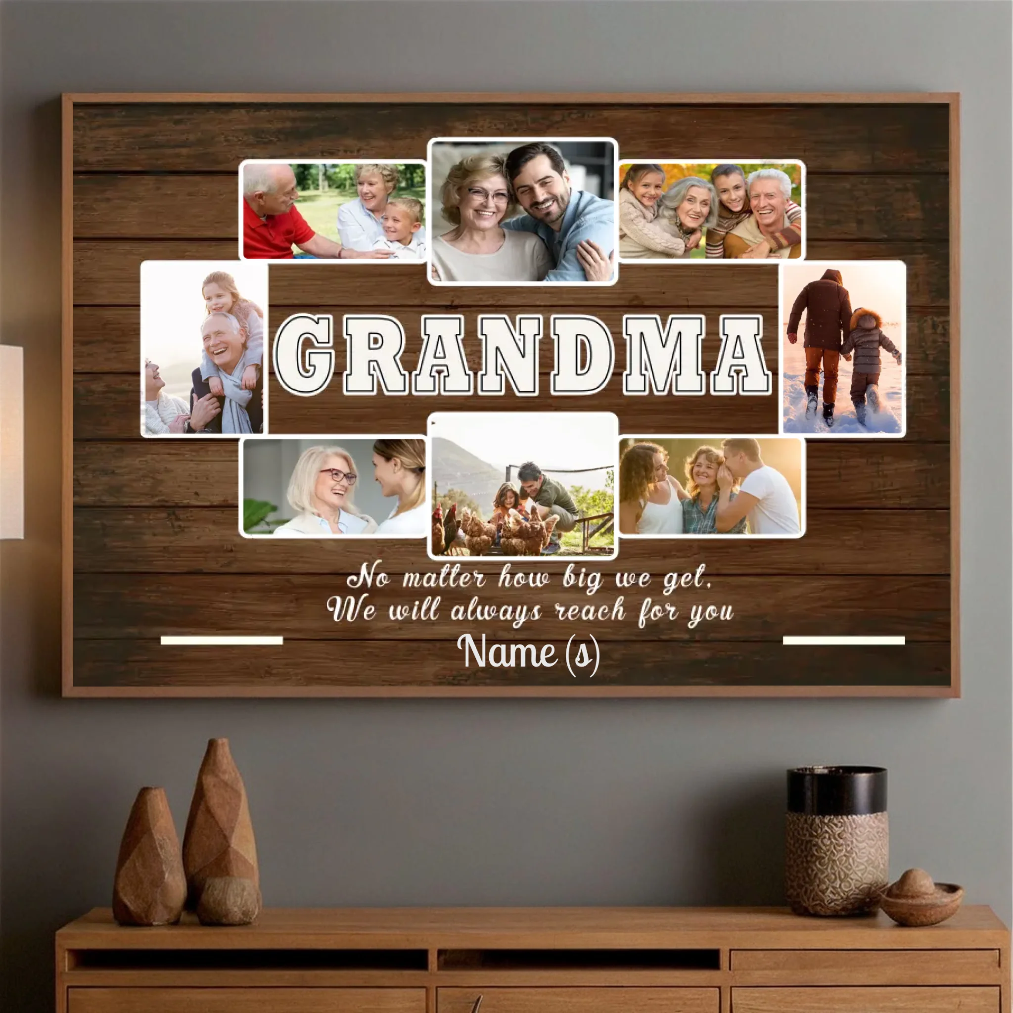 Personalized Grandma Poster – A Gift Full of Love and Meaning - 89Prints