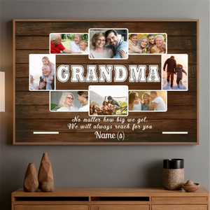 Personalized Grandma Poster – A Gift Full of Love and Meaning - 89Prints