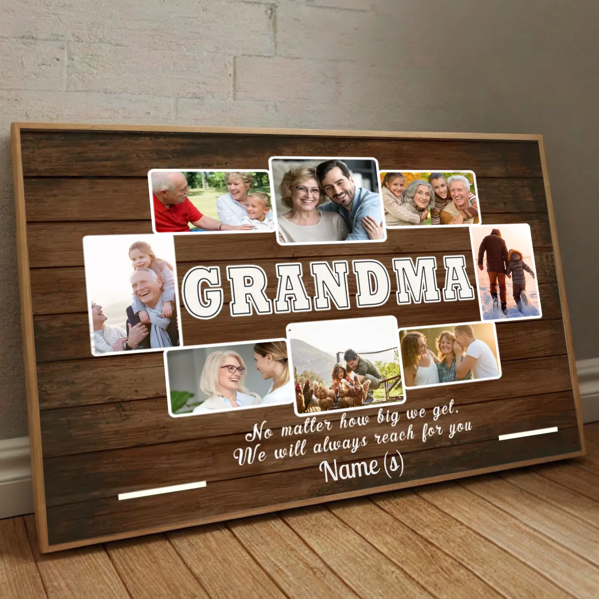 Personalized Grandma Poster – A Gift Full of Love and Meaning - 89Prints