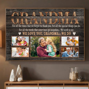 Customizable Poster for Grandma – A Heartfelt Expression of Love and Gratitude - 89Prints