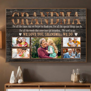 Customizable Poster for Grandma – A Heartfelt Expression of Love and Gratitude - 89Prints