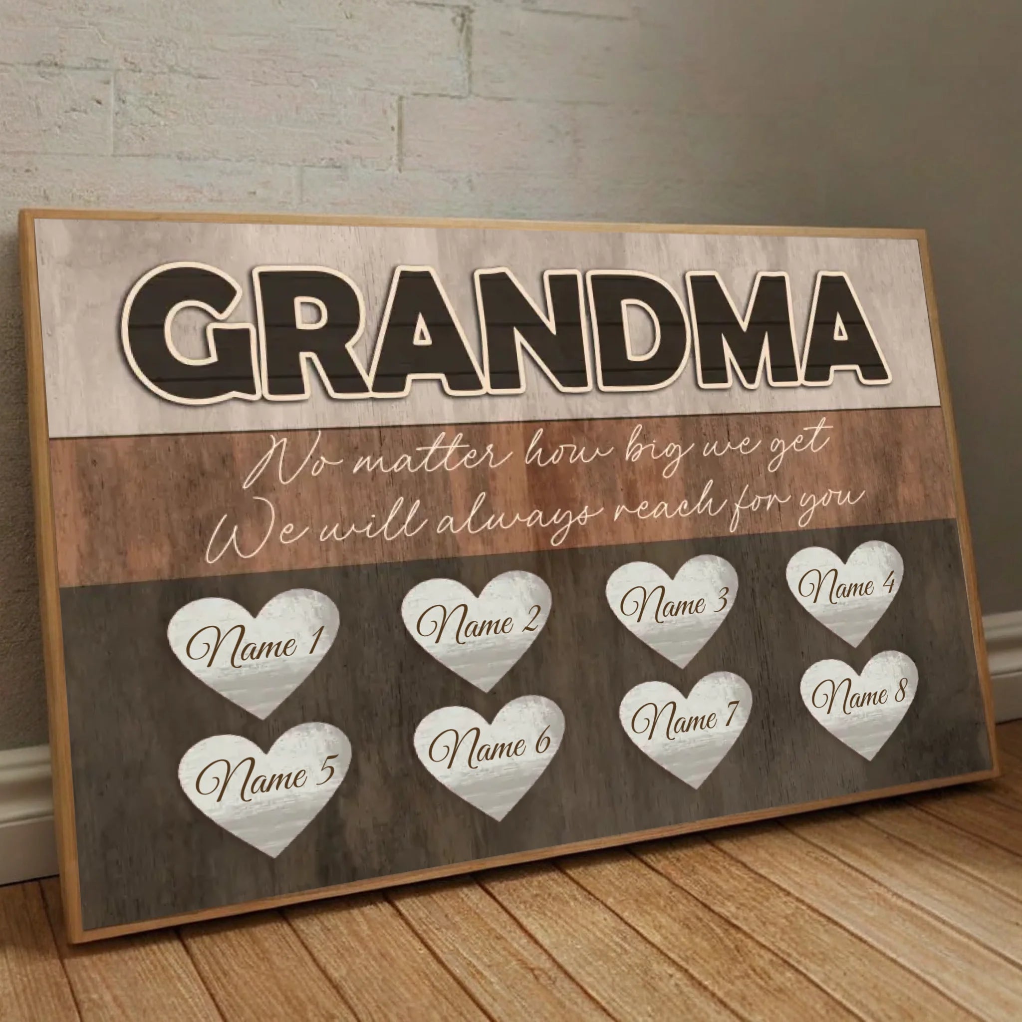 Personalized Poster for Grandma – A Timeless Expression of Love - 89Prints