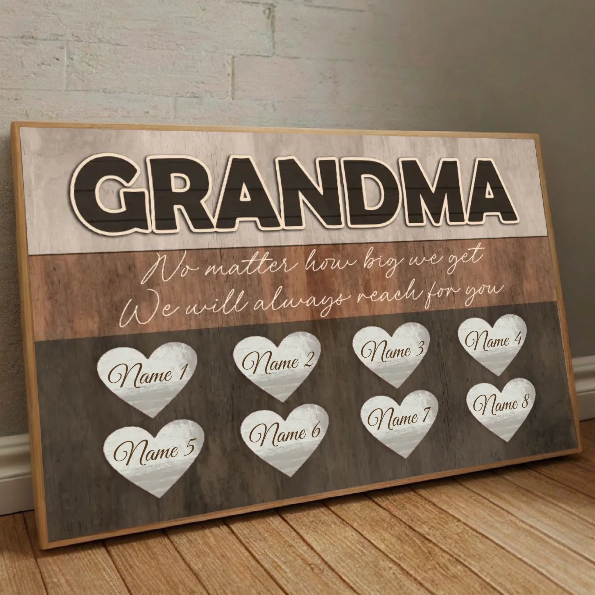 Personalized Poster for Grandma – A Timeless Expression of Love - 89Prints