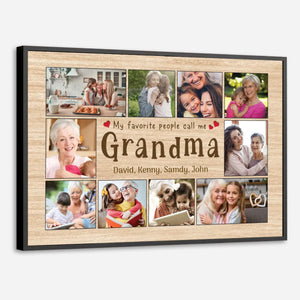Customizable Grandma Poster – A Cherished Gift of Love - 89Prints