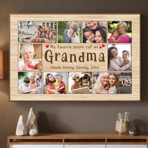 Customizable Grandma Poster – A Cherished Gift of Love - 89Prints