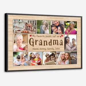 Customizable Grandma Poster – A Cherished Gift of Love - 89Prints