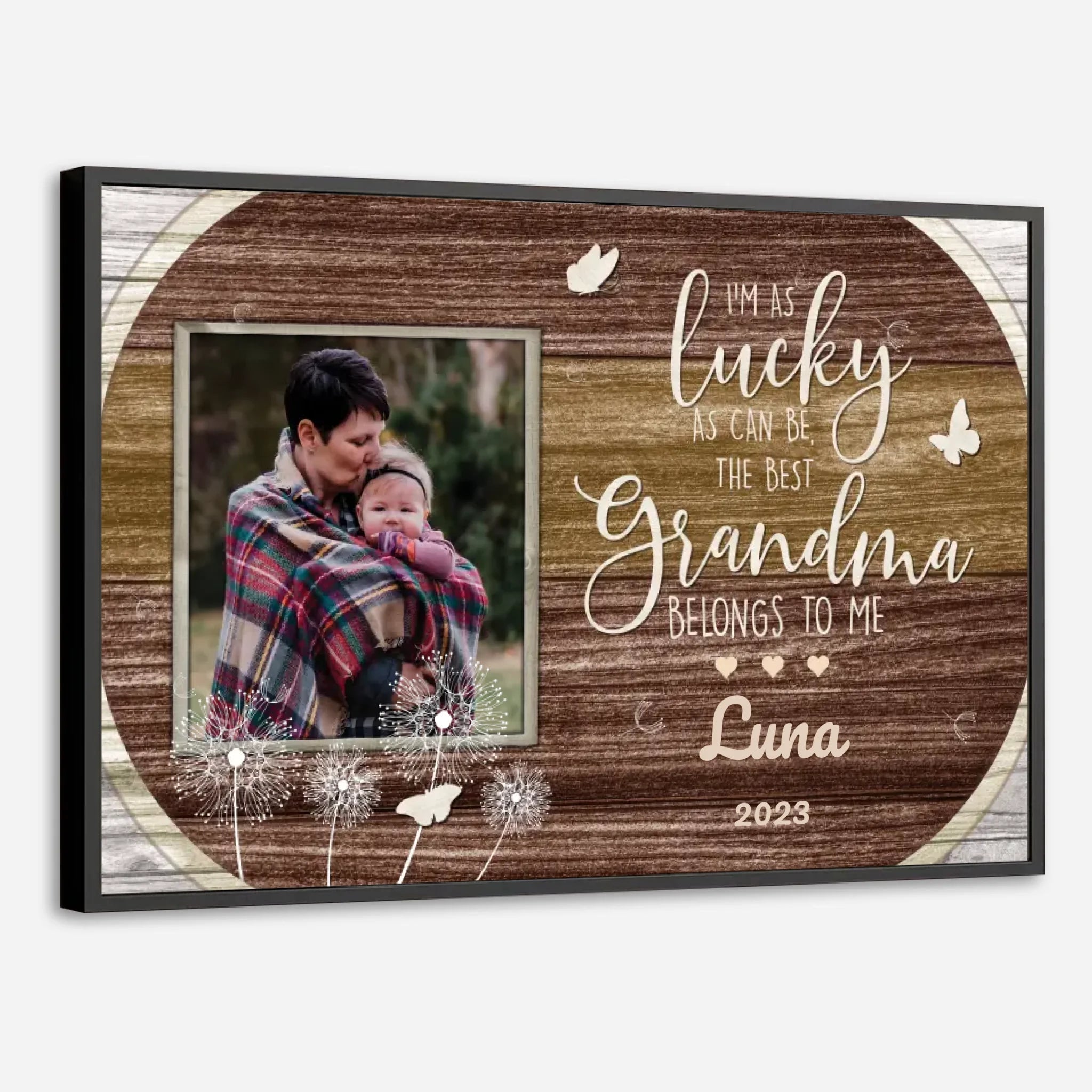 Personalized Grandma Poster – A Beautiful Reminder of Family Love - 89Prints